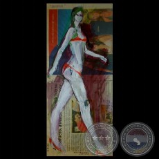 DESFILE, 2005 - Dibujo de LAURA MÁRQUEZ